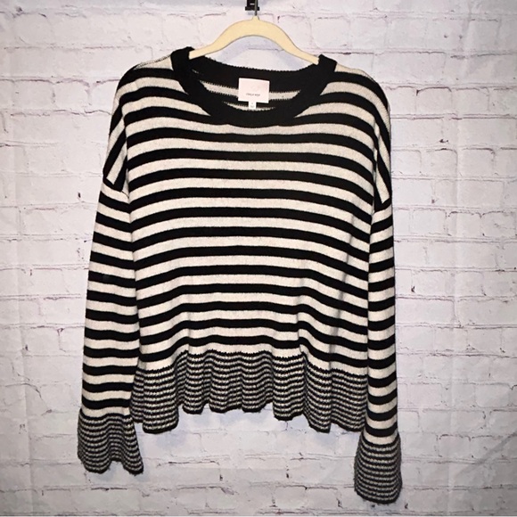 Cinq a Sept Stripe Seren Sweater size S - Picture 2 of 8